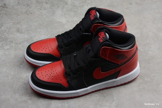 001 1  Black Jordan 555088 Kids 555088 Kid OG Bred Banned Retro  High 001 Red Air 0601